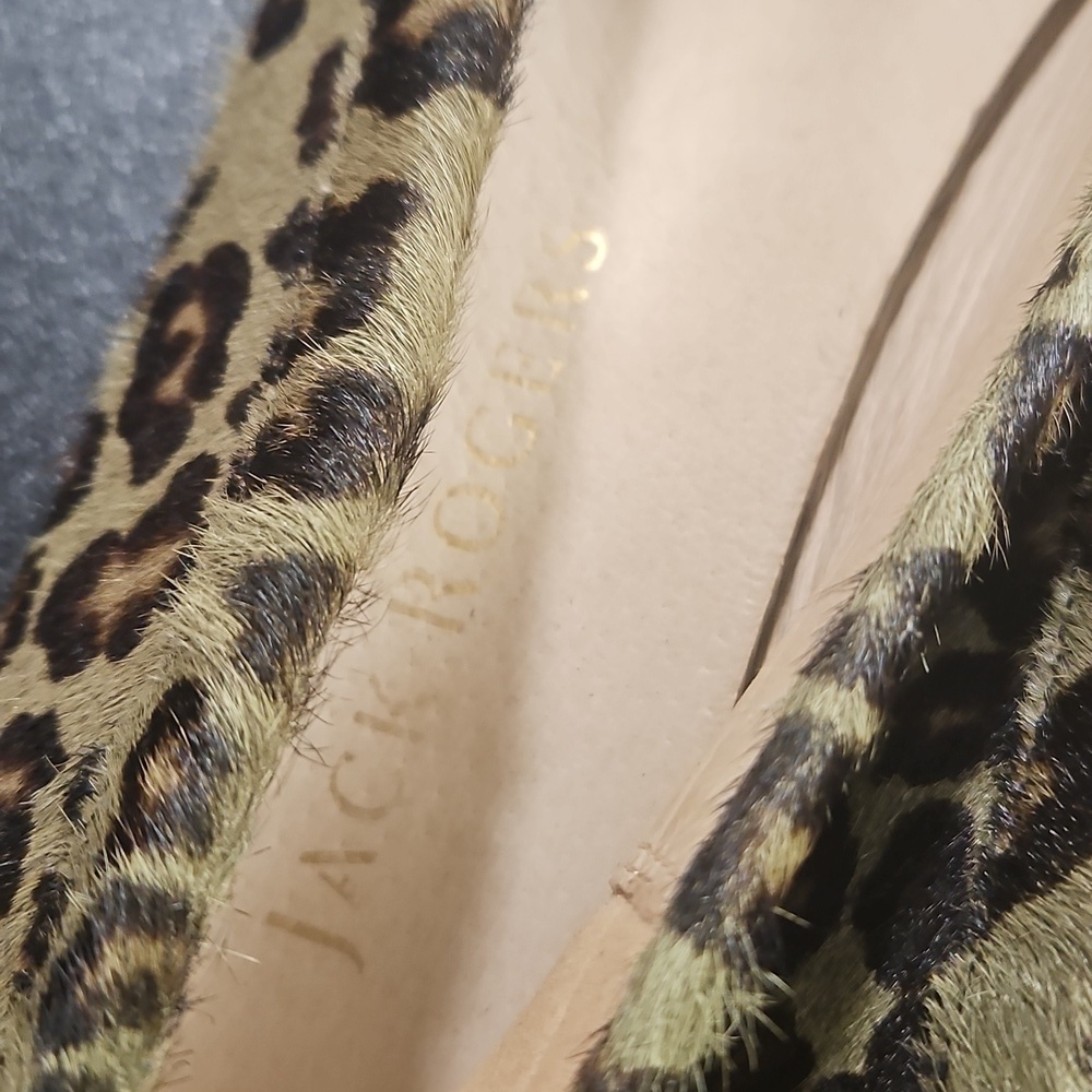 Jack Rogers Haircalf Millie Mocassin Bow Size 9.5 - Picture 5 of 9